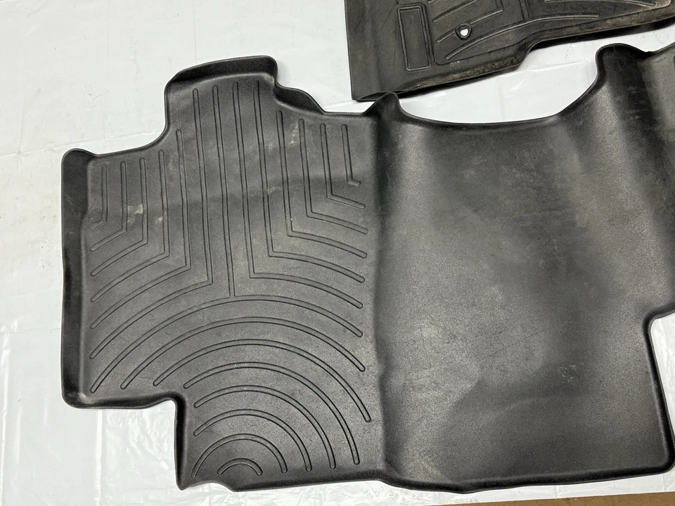 Ford F150 WeatherTech FloorLiner 1st Row & 2nd Row BLACK Front Floor Mats 05-08 - Изображение 4 из 4