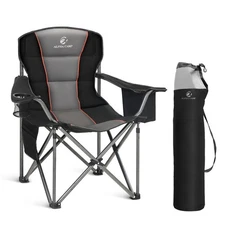 Camping Chair Heavy Duty Folding Chairs Oversized Portable Outdoor Chairs