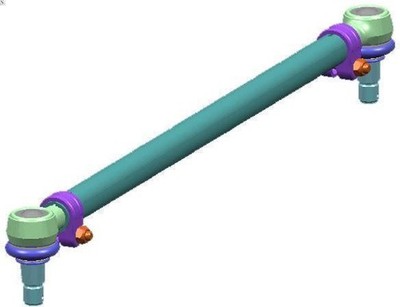 Tie Rod LEMFOERDER 21807 01 DAF 85 11.627 1992-1998