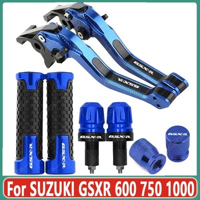 2026 New 3D Clutch Levers Handle Grips Cap Sets For SUZUKI GSXR