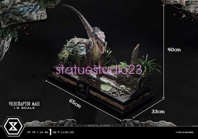 Prime 1 Studio LMCJP-10 Male Velociraptor 1/6 Scale GK Model Statue Regular Ver
