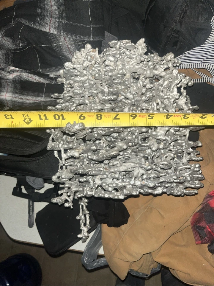 Escultura de fundición de arte de hormiguero hormiga de fuego de 17 pulgadas de alto hace en oferta Foto 4 de 4