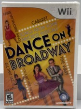 Dance on Broadway Nintendo Wii Brand New Factory Sealed 2010 Ubisoft Rhythm Game