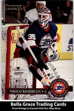 1995-96 Donruss #185 Nikolai Khabibulin Winnipeg Jets NHL Hockey