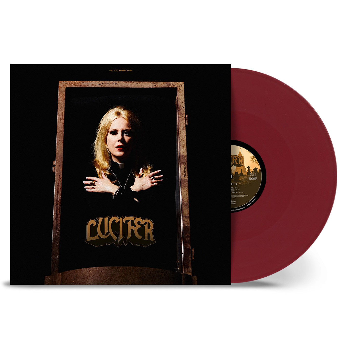 Lucifer V LP Oxblood Vinyl NEW SEALED