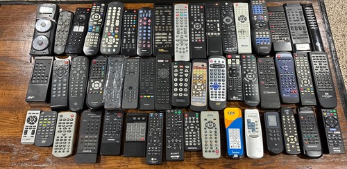 **Lot of 50** Assorted Remote Controls Comcast Sony Toshiba GE LG Sharp and More