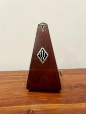 Vintage Wittner Maelzel Wooden Metronome Germany - Working - Great Condition