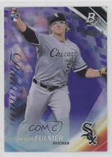 2017 Bowman Platinum Purple 243/250 Carson Fulmer #12 un2