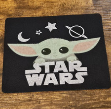 Star Wars Baby Yoda Grogu Mouse Pad 9.5"x8"