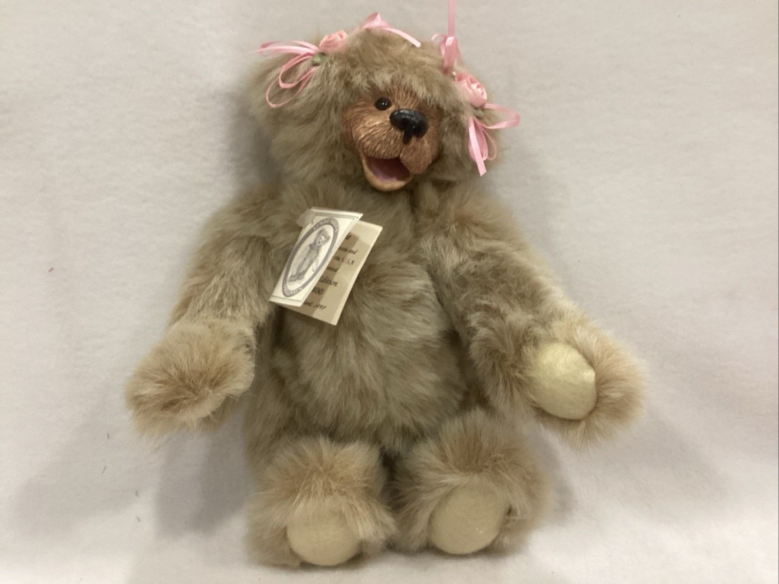 Kimbearly’s Originals “ Maggie” 12 Fully Jointed Bear Artist Kimberly Hunt