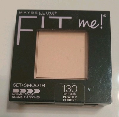 New Maybelline New York Fit Me! Set + Smooth Powder in the shade #130 Buff Beige
