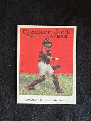 2004 Topps Cracker Jack Yadier Molina RC Mini 204 St. Louis Cardinals