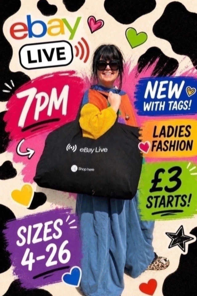 🐮🖤 | The Fluffy Cow Live Show | New With Tags | Branded Fashion 🐮🖤