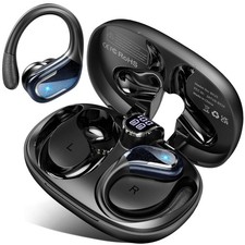 Wireless Earbuds, 75hrs Bluetooth 5.4 Headphone Sport, 2025 Bluetooth Earbuds
