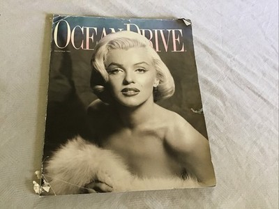 Ocean Drive September 1997 Marilyn Monroe Rare Fashion Magazine 091619AME