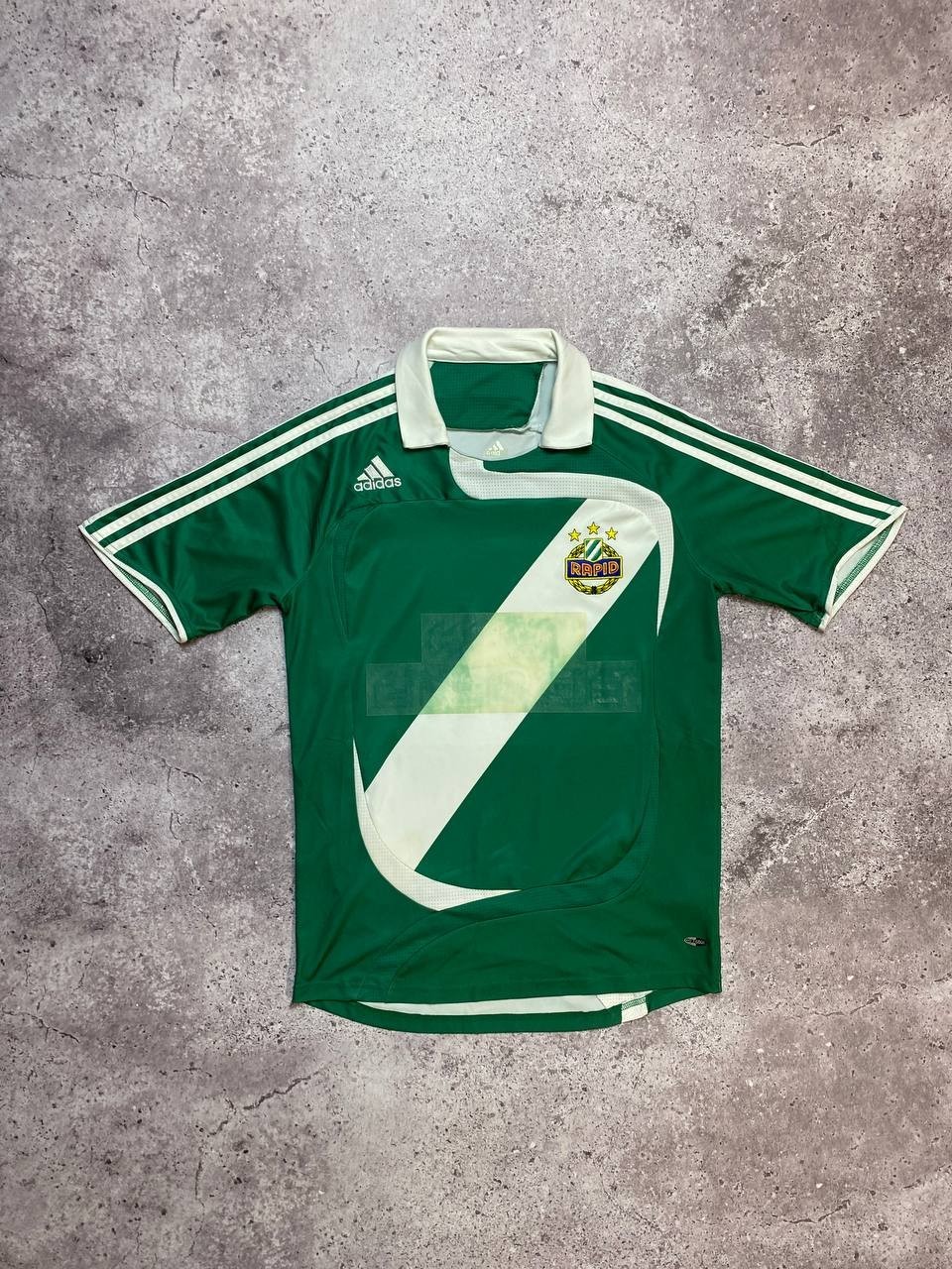 Adidas SK Rapid Wien 2007 2008 Home Jersey Green Football Shirt Size S Vintage