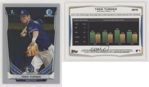 2014 Bowman Draft Chrome Trea Turner #CDP10