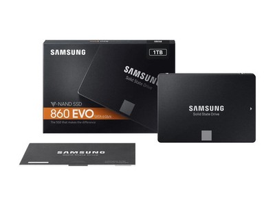 Samsung 860 EVO 1TB 2.5'' SATA III Solid State Drive SSD  MZ-76E1T0B/AM NEW