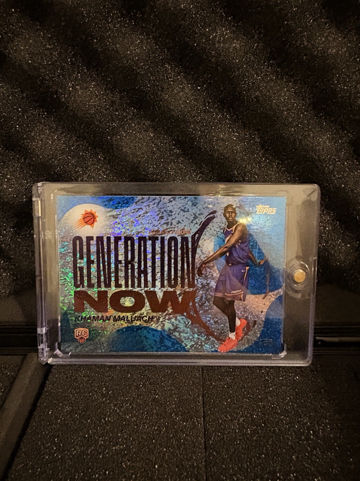 2025-26 Topps - Generation Now Khaman Maluach #GN-10 Blue Holofoil /150 (RC)