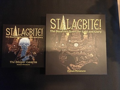Stalagbite Board Game * Midlam Miniatures * Brettspiel + Expansions