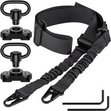 2 Point Sling QD Swivel Rifle Tactical Gun Sling Strap M-LOK MLOK Swivel Mount