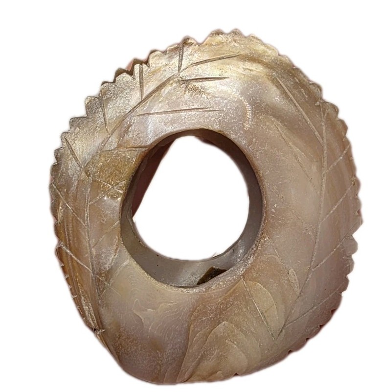 Vintage Shell Napkin Ring Holder
