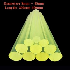 PU Polyurethane Solid Round Rod Bar Shaft Dia 8mm-65mm Elastic Shock Absorber