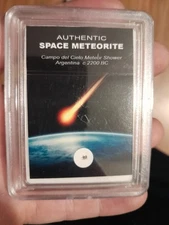 Authentic Space Meteorite Campo Del Cielo Meteor Shower Argentina 2200 BC