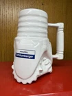 VTG Frankoma Pottery Coffee MugOil & Gas Anadrill Schlumberger Drill Bit 5" Tall
