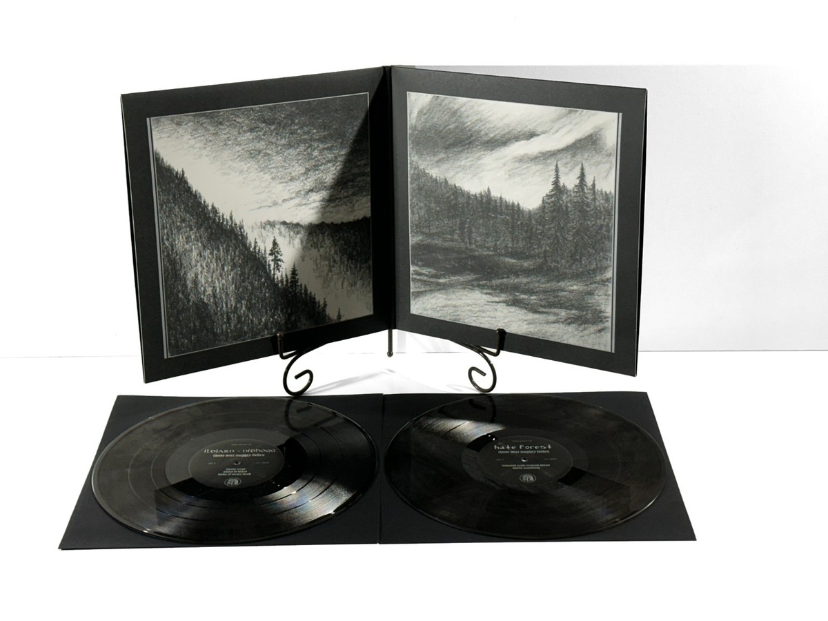 ILDJARN-NIDHOGG / HATE FOREST Those Once Mighty Fallen Gatefold