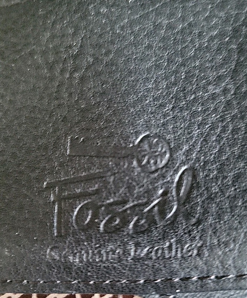 Fossil Leather Wallet MultiColor Patchwork Bifold… - image 3