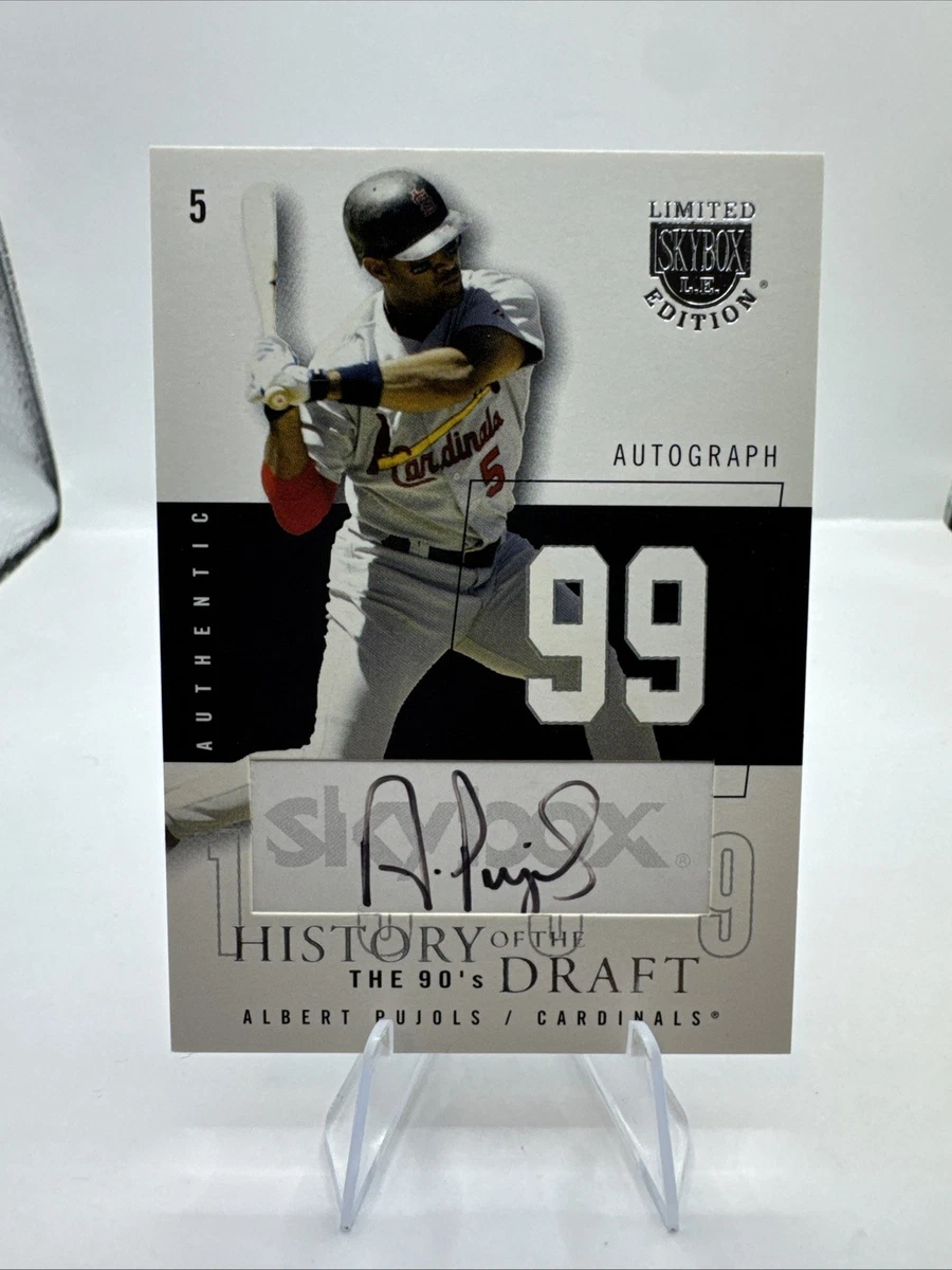Albert Pujols Autograph Baseball Cards for sale | eBay