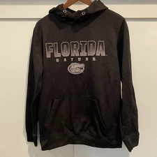 Florida Gators Hoodie Men Small S Black NCAA Pullover Spellout UF Colosseum