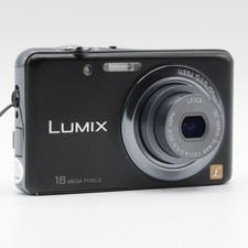 Panasonic LUMIX DMC-FS22 16.1MP Compact Digital Camera Touch Screen Kit Tested