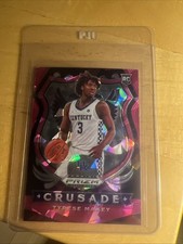 2020-21 Panini Prizm Draft Picks - Crusade Tyrese Maxey #94 Pink Ice Prizm (RC)