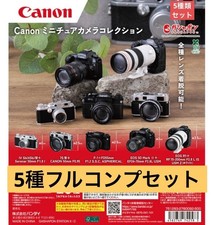 Canon Miniature Camera Collection Full Set Capsule Figure Gacha Series