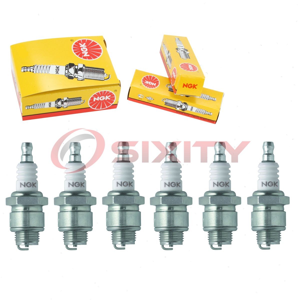 6 pc NGK 96834 BR4-LM BLYB Standard Spark Plugs for W14LMR-US RJ17LM GL4RC br