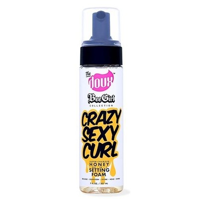 THE DOUX BEE GIRL CRAZY SEXY CURL SETTING FOAM 8oz