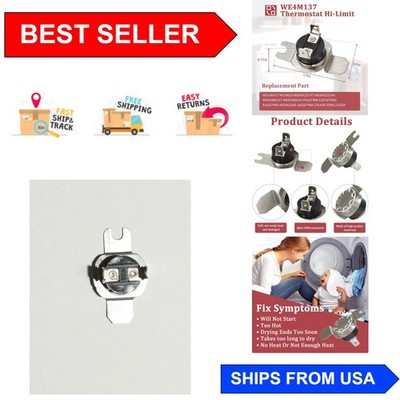 Durable WE4M137 Thermostat for GE Dryer - Compatibility with Multiple Models