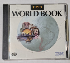 World Book 1999 IBM Multimedia Encyclopedia CD-ROM PC Software - Sealed