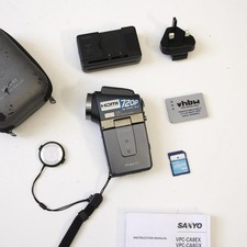 Sanyo Xacti VPC-HD2EX Handycam Camcorder / Video Camera - Tested & Fully Working