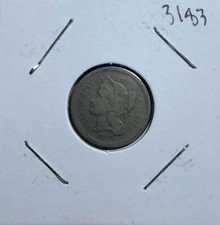 1867 Three Cent Nickel - As Shown! (#3183)