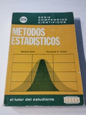 Méthodes Statistiques Herbert Arkin Raymond R Colton 1975 - LIVRE Espagnol Am