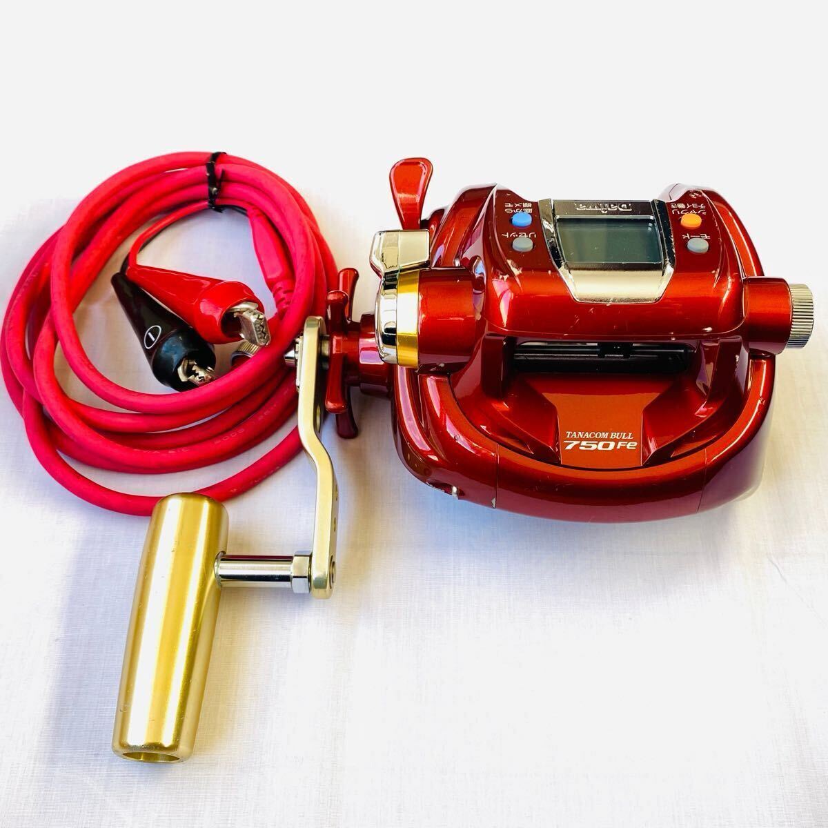 【ジャンク品】Daiwa tanacom bull 750 Daiwa Tanacom Bull 750 Electric Reel Auto Jigging Right Hand