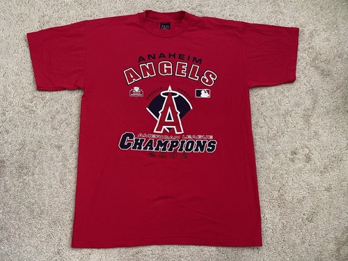 VTG Majestic Authentic Hoodie California Angels Baseball Sweatshirt LAA MLB Sz L