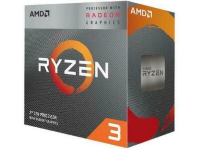 [AMD] Ryzen 3 3200G 3.6GHz 4-Core 4-Threads CPU Processor 65W
