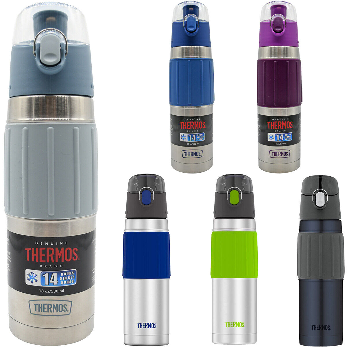 55%以上節約 Thermos Hydration Steel Stainless Insulated Vacuum oz. 18 0.5リットル~