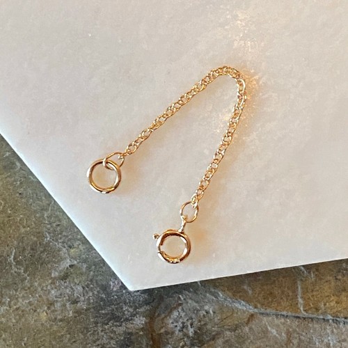 14KT Yellow Gold Necklace Extender 