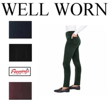 Well Worn Ladies' Pant High-Rise Luxe Velvet Tapered Pant I L21