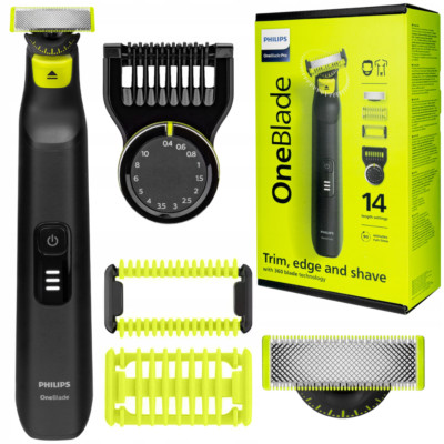 NEU Philips OneBlade Pro 360 QP6542/15 Rasierer Trimmer Gesicht Körper Herren